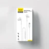 Навушники Dudao X3C+ дротові USB-C 1.2m White (X3C+ white)