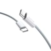 Кабель Dudao 2m PD 60W плетений USB-C to USB-C (6976625331550)