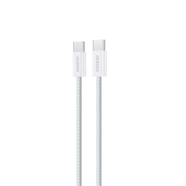 Кабель Dudao 2m PD 60W плетений USB-C to USB-C (6976625331550)