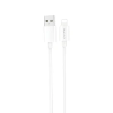 Кабель Dudao L4SL USB-A / Lightning 5A 1m White (6976625331734)