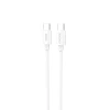 Кабель Dudao L4C USB-C / USB-C 30W 1.2m White (L4C 1,2m)
