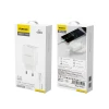 Зарядний пристрій Dudao A4EU USB-A 2.1A White + кабель USB-A - micro USB (6976625331970)