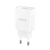 Зарядний пристрій Dudao A4EU USB-A 2.1A White + кабель USB-A - micro USB (6976625331970)