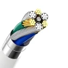 Зарядний пристрій Dudao A4EU USB-A 2.1A White + кабель USB-A - micro USB (6976625331970)