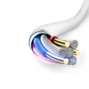 Мережевий зарядний пристрій Dudao A20EU USB-A 18W White + кабель USB-A - micro USB (6976625331994)