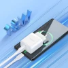 Мережевий зарядний пристрій Dudao A20EU USB-A 18W White + кабель USB-A - micro USB (6976625331994)