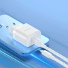 Мережевий зарядний пристрій Dudao A20EU USB-A 18W White + кабель USB-A - micro USB (6976625331994)