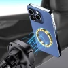 Автотримач Dudao FW11 з бездротовою зарядкою 15W Black (6976625332663)