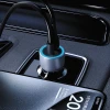 Автозарядка Dudao R4T 30W USB-A / USB-C Grey (6976625332687)