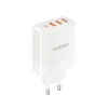 Зарядний пристрій Dudao A5HEU 3x USB-A 1x USB-C PD20W White (A5HEU_upgrade)