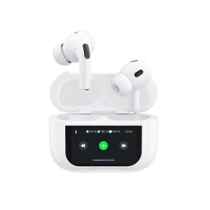 Навушники Dudao U19 TWS Bluetooth 5.3 з LED-дисплеєм White (6976625332724)