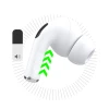 Навушники Dudao U19 TWS Bluetooth 5.3 з LED-дисплеєм White (6976625332724)