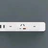 Мережевий зарядний пристрій GaN Dudao A30EU 30W USB-A / USB-C White (6976625332793)