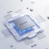 Зарядний пристрій GaN Dudao A30EUT 30W USB-A / USB-C + кабель USB-C - USB-C White (6976625332809)