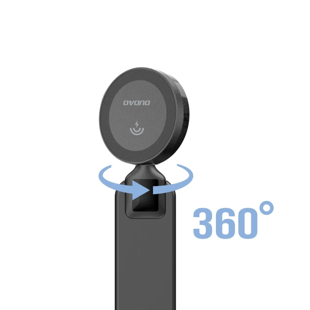 Автотримач Dudao F21 Pro 15W індукційний Black with MagSafe (6976625332878)