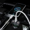 Зарядка автомобільна Dudao R78 78W USB-C PD / 2xUSB-A QC Black (6976625332953)