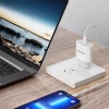 Зарядка мережева Dudao A14EUC PD 20W USB-C з кабелем White (6976625332984)