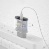 Зарядка мережева Dudao A14EUC PD 20W USB-C з кабелем White (6976625332984)