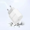 Зарядка мережева Dudao A14EUC PD 20W USB-C з кабелем White (6976625332984)