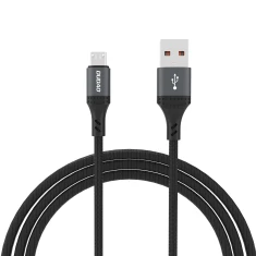 Кабель Dudao L3SM USB-A - MicroUSB 3A 1.2м Black (6976625333028)