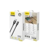 Кабель Dudao L3SL USB-A - Lightning 3A 30W 1.2m Black (6976625333042)