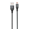 Кабель Dudao L3SL USB-A - Lightning 3A 30W 1.2m Black (6976625333042)