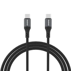 Кабель Dudao L3CC USB-C - USB-C 60W 2m Black (6976625333066)