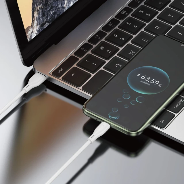 Кабель Dudao USB / Lightning 5A 2 м White (L2L 2M)