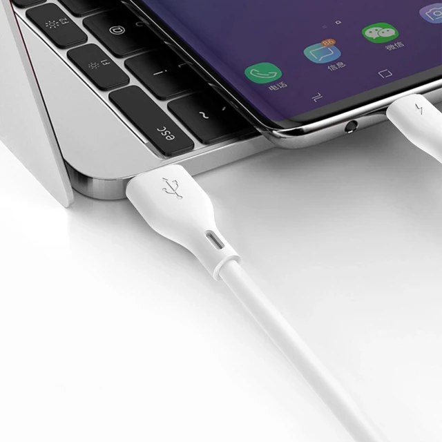 Кабель Dudao USB / Lightning 5A 2 м White (L2L 2M)