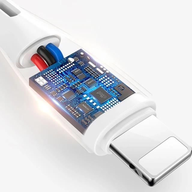 Кабель Dudao USB / Lightning 5A 2 м White (L2L 2M)