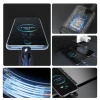Кабель Dudao L3F 2 в 1 100W 1.2m 2 x USB-C Black (6976625333493)
