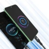 Кабель Dudao L3F 2 в 1 100W 1.2m 2 x USB-C Black (6976625333493)