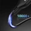 Кабель з зарядкою Dudao A12Max+ PD 100W 3в1: USB-C Lightning 1.2м Black (6976625333523)