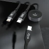 Кабель з зарядкою Dudao A12Max+ PD 100W 3в1: USB-C Lightning 1.2м Black (6976625333523)