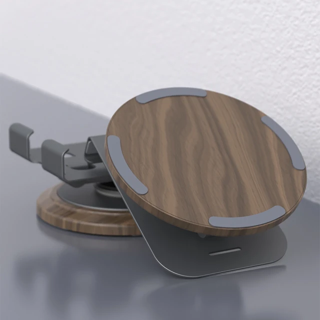 Підставка для телефону Dudao F17M 360° металева Grey (6976625333837)