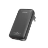 Зарядний пристрій GaN Dudao A65Q 65W USB-A / USB-C PD ультратонкий Black (6976625333868)