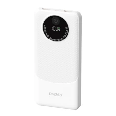 Powerbank Dudao K12 10000mAh PD 22.5W USB-A, USB-C White (K12-W)