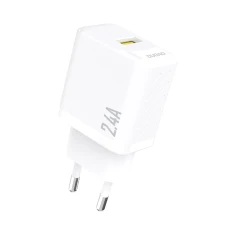 Зарядний пристрій Dudao A23 2.4A USB-A White (6976625333981)