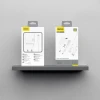 Мережевий зарядний пристрій Dudao A23TEU 2.4A GaN USB-A з кабелем USB-A - USB-C White (6976625334001)