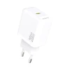 Зарядное устройство Dudao A26 PD20W GaN USB-C White (6976625334049)