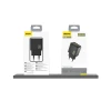 Зарядний пристрій Dudao A26T GaN 25W USB-A USB-C Black (6976625334100)