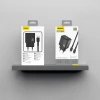 Мережевий зарядний пристрій Dudao A27PCEU PD 30W GaN USB-C з кабелем USB-C чорний (6976625334193)