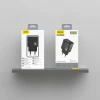 Мережевий зарядний пристрій Dudao A27TEU PD 30W GaN USB-A USB-C Чорний (6976625334216)