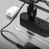 Мережевий зарядний пристрій Dudao A27TCEU PD 30W GaN USB-A USB-C з кабелем USB-C білий (6976625334223)