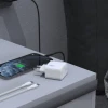 Зарядний пристрій Dudao A28C 45W GaN Чорний + кабель USB-C (A28C_Black)
