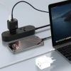 Мережевий зарядний пристрій Dudao A28PEU PD 45W GaN 2xUSB Black (6976625334292)