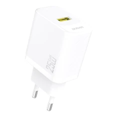 Зарядний пристрій Dudao A27S 25W GaN USB-A Black (6976625334360)