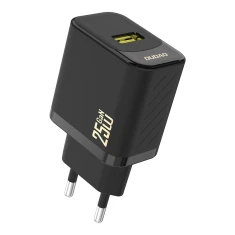 Зарядний пристрій Dudao A27S 25W GaN USB-A White (6976625334377)