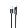 Кабель Dudao L7T USB-A - USB-C 66W 1m Black (6976625334407)