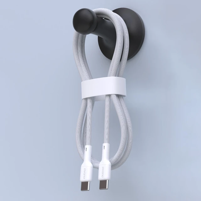 Кабель Dudao L9C USB-C to USB-C 1m Білий (L9C_White 1M)